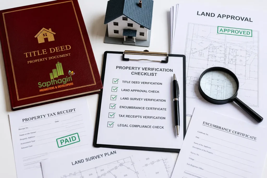 Documents to Check Before Buying a Plot checklist